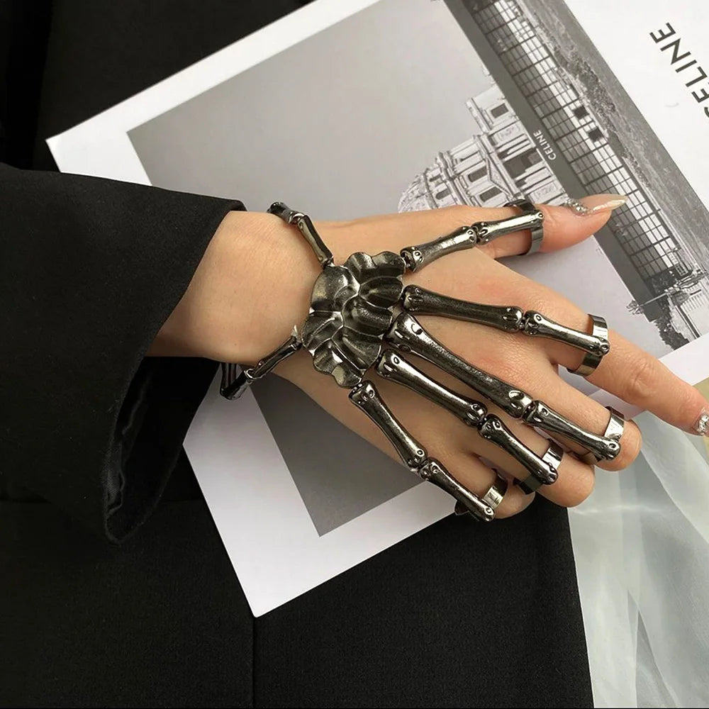 Phantom Grasp Metal Bracelet