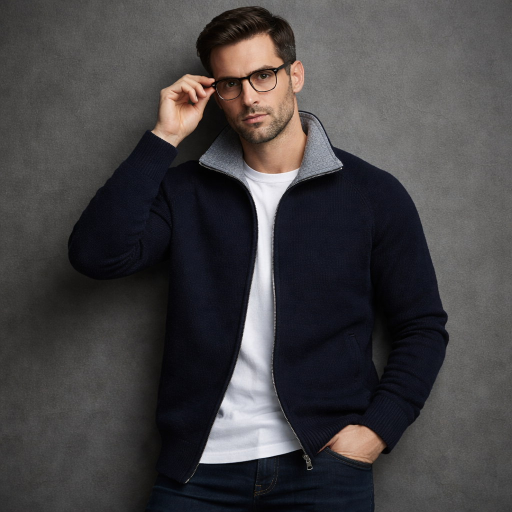 Calverton Knit Zip Jacket