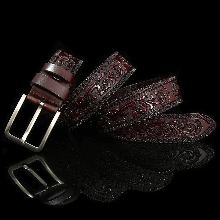 Ravello Grain Leather Belt