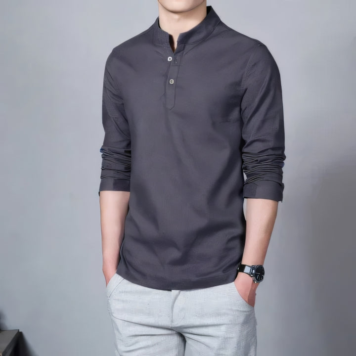 Branford Cotton Linen Blend Shirt