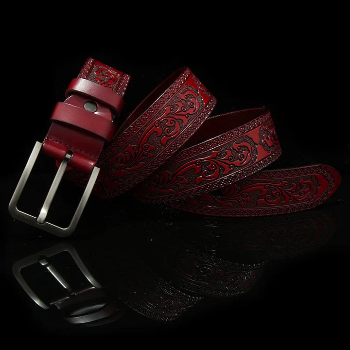 Ravello Grain Leather Belt