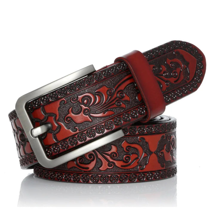 Ravello Grain Leather Belt