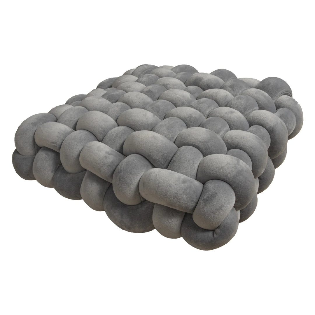 Serenique Knotted Plush Cushion