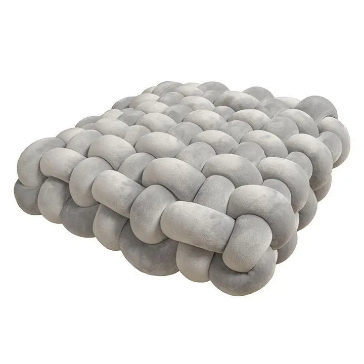 Serenique Knotted Plush Cushion