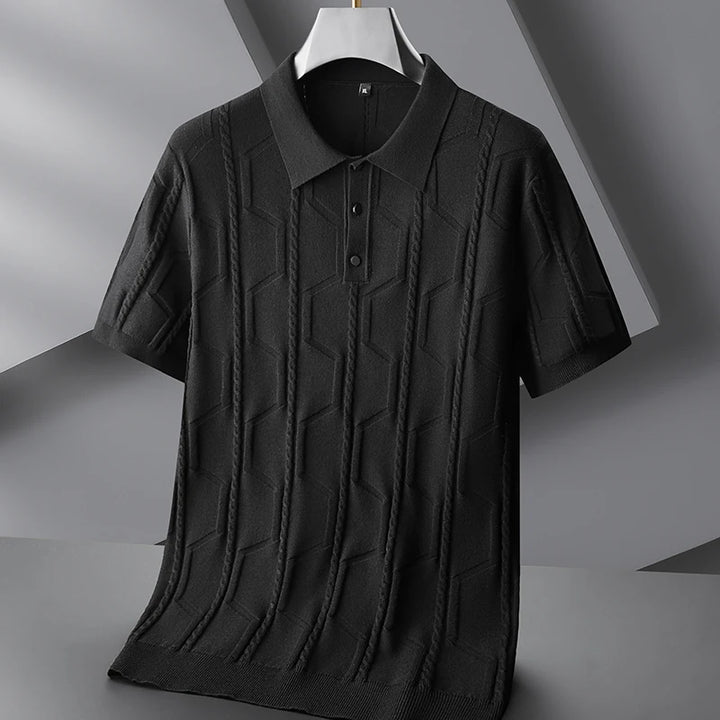 Langston Knit Structure Polo