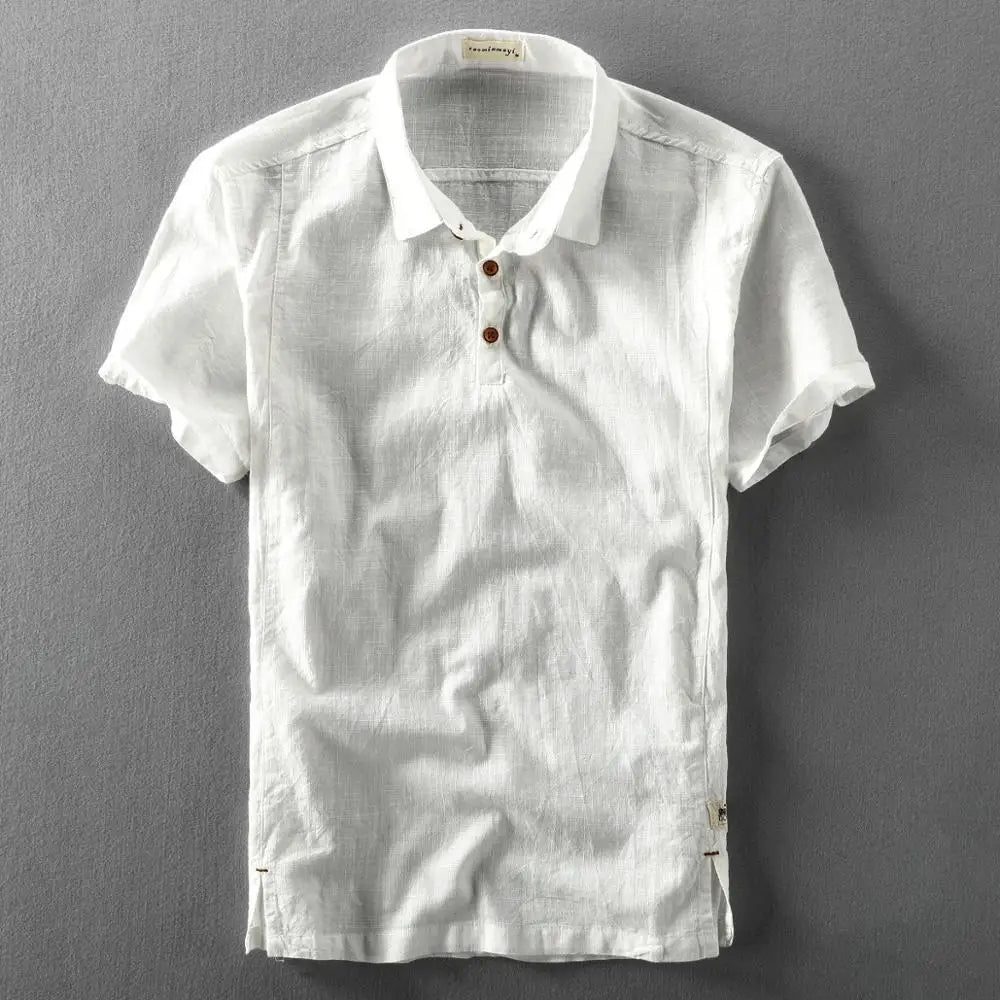 Camden Linen Collar Tee