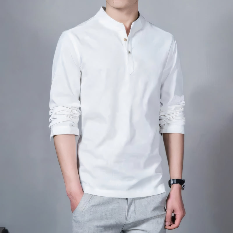 Branford Cotton Linen Blend Shirt